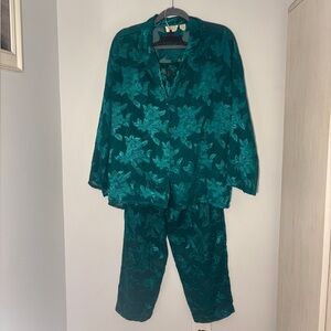 Vintage Victoria's Secret Gold Label Pajama Set